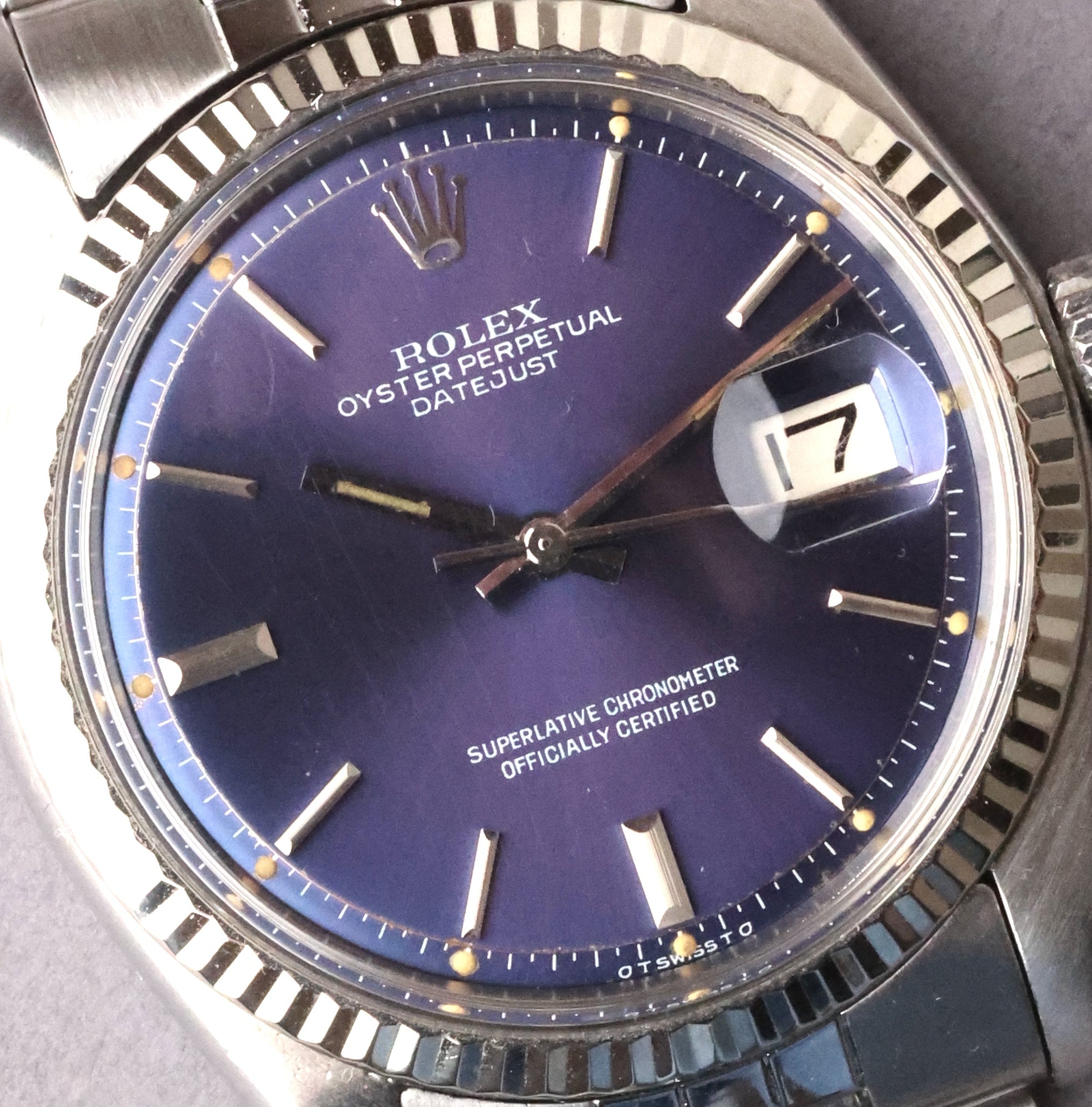 Datejust 'purple dial'