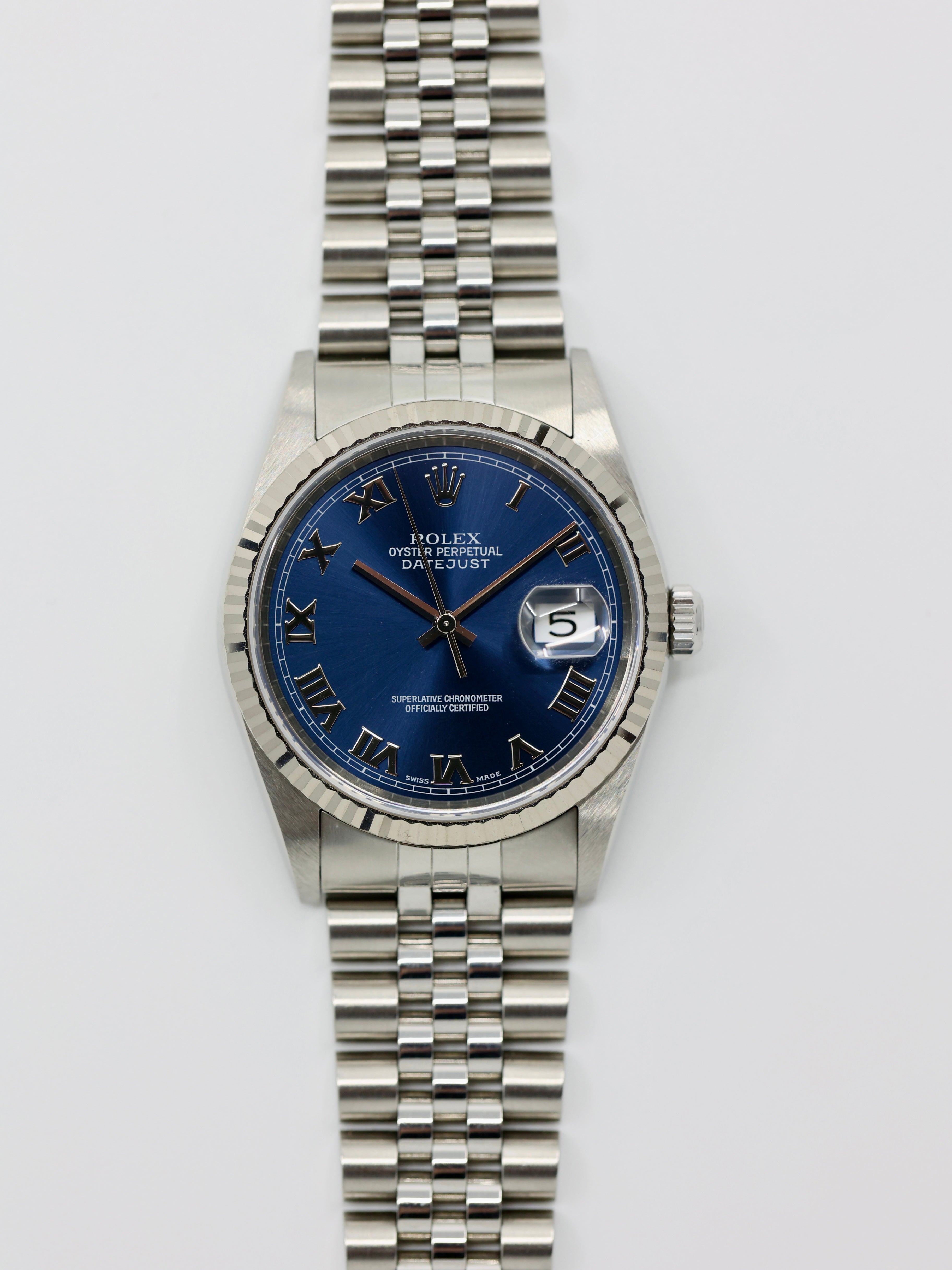 Datejust 16234 'Blue Roman'