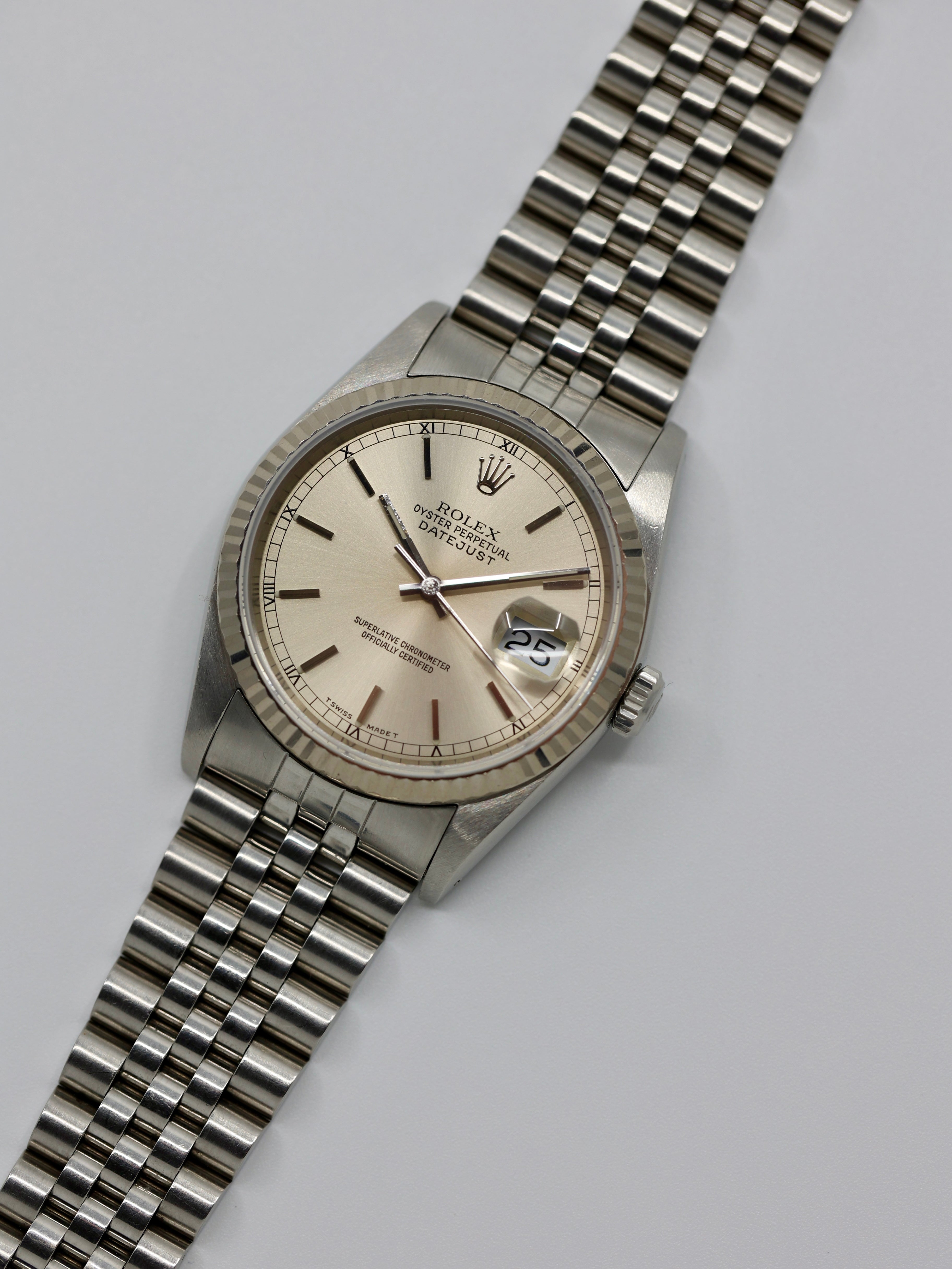 Datejust 16234 'Silver'