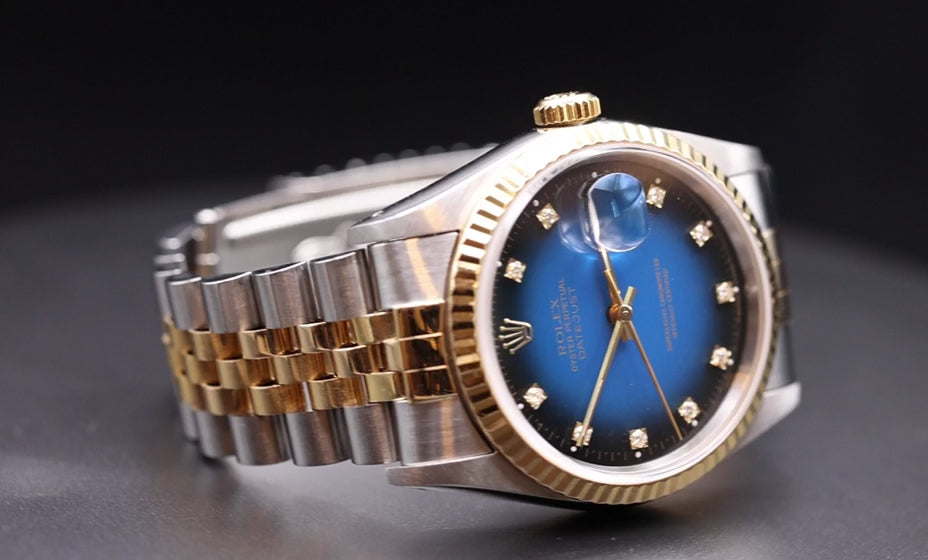 Video laden: Datejust 16233 'Vignette Dial'