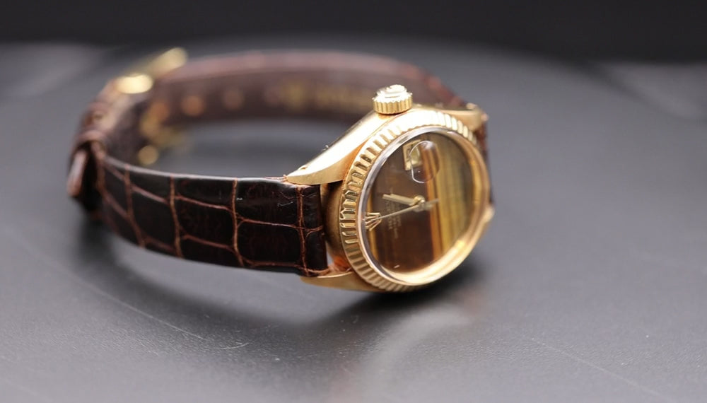Load video: Datejust 'Tiger Eye'