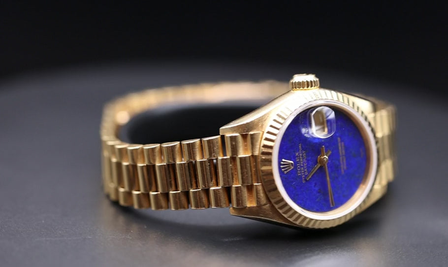 Load video: Lady Datejust 'Lapis'